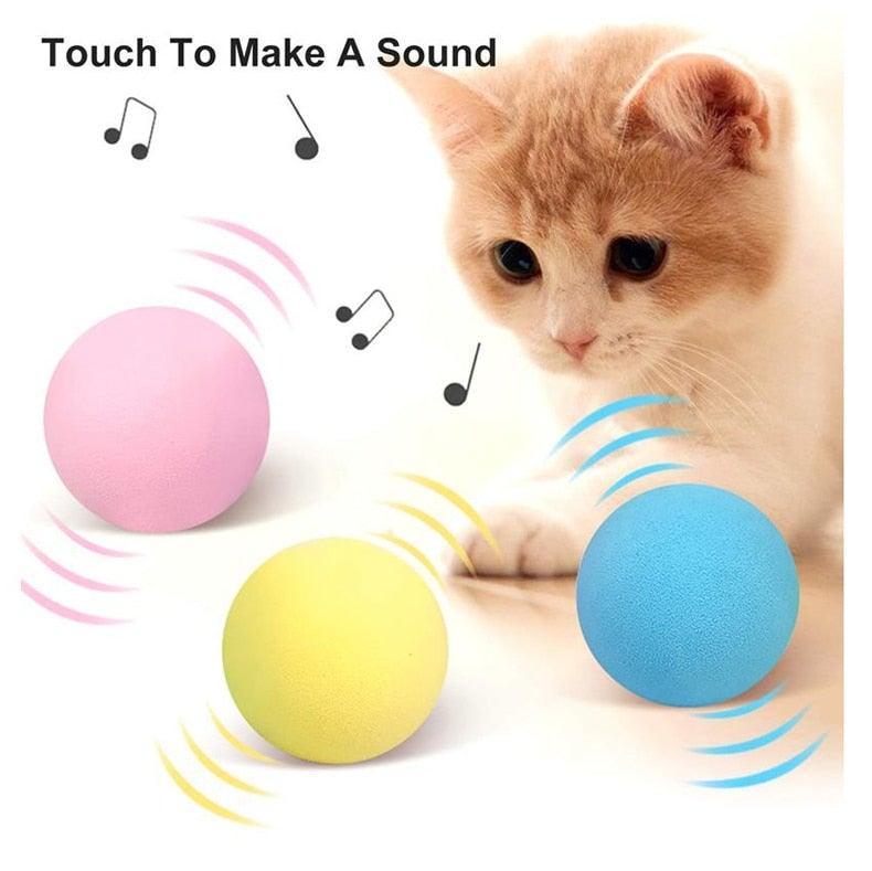 Chirping Catnip Interactive Ball Cat Toy