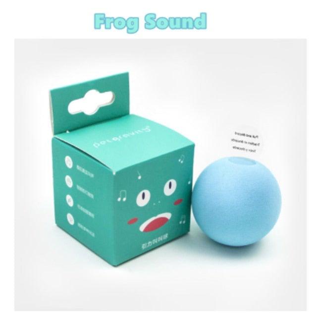 Chirping Catnip Interactive Ball Cat Toy