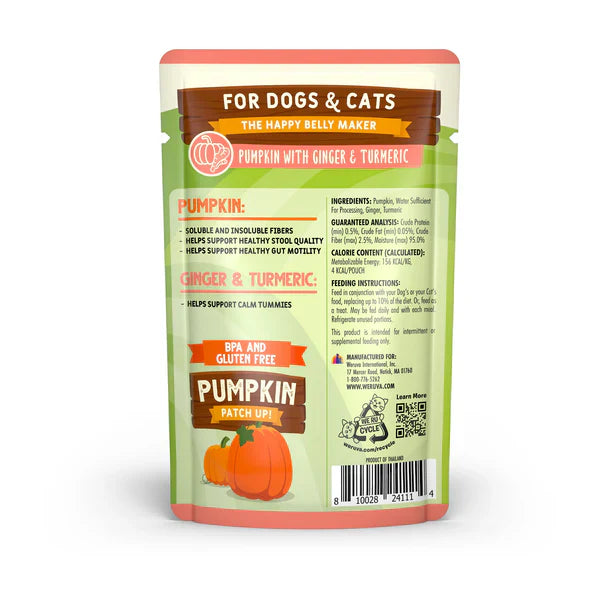 Weruva Pumpkin Ginger Turmeric Pet Pouch 2.8oz